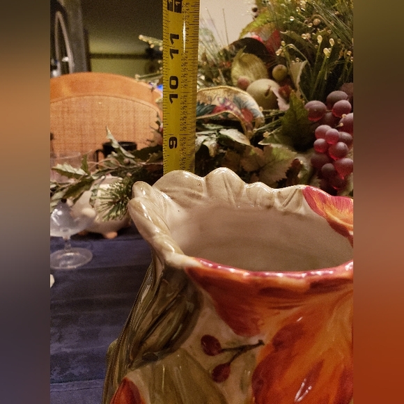 TABLETOPS LIFESTYLES TROPICAL FLOWERS PITCHER - Picture 4 of 10